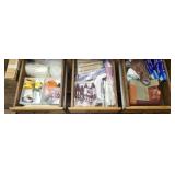 3 Drawers of Candles Kitchen Towels & More