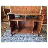 Smaller wooden entertainment center