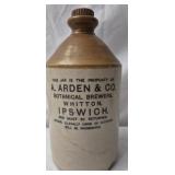 Vtg A. Arden & Co. Botanical Brewers stoneware