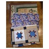 Estate lot of 3 quilts