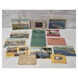 Lot of Post Cards Miniature Photos Tin Photo