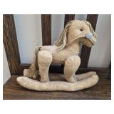 Vintage hand crafted rocking horse