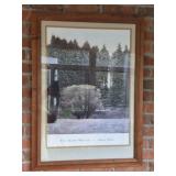 Framed print Frist Light Montana Marcus Bohne