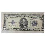 $5 Silver Certificate 1934 D