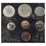 Royal Canadian Mint 7 coin uncirculated set