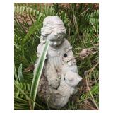 Flower garden decor not concrete