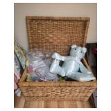 Box with toys