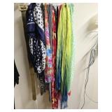 Closet Lot of Misc Scarves & Belts