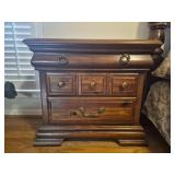 Wooden Nightstand matches lot 2000