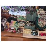 Estate lot of jewelry & more