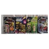 4 Star Wars Collection of figurines in box