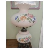 Gorgeous glass 2 tier lamp