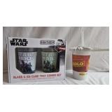 Star Wars collectible cups New in box