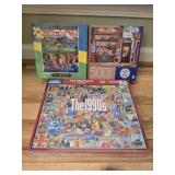 Lot of 3 puzzles