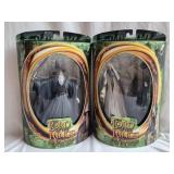 2 Lord of the Rings collectible figurines