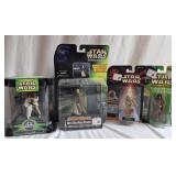 4 Star Wars collectible figurines