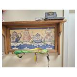 Wooden Decorative Teapot Coat or Key Hanger