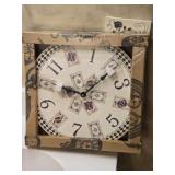 Playing Card Decorative Clock in Box