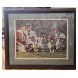 Framed Signed Alan Zuniga Legends of Crimson