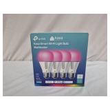4 Kasa Smart wifi light bulb multicolor in box