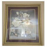 Framed Magnolia print