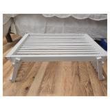 White wood tray