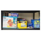 Vacuum bags disposable gloves kleenex