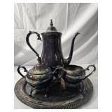WM Rogers Silver plated Coffee set