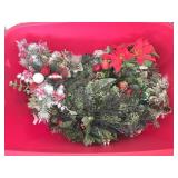 Estate lot of Christmas decor