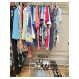 Lot of Ladies Clothing & Shoes Med to XL Sz 8