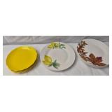 6 Royal Norfolk plates & 3 hobby lobby plates