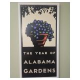 Framed print Alabama gardens
