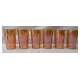 6 Vintage Jeannette Glass