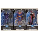 DC Multiverse The Joker Superman Harley Quinn