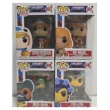 Lot of 4 Funko POP! Masters of the Universe