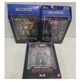 Lot of 3 Masters of the Universe action figures