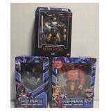 Lot of 3 Masters of the Universe action figures