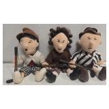 Lot of 3 stooges golfing toys