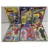 Lot of 6 Marvel Legends small figurines