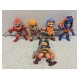 Lot of 5 collectible Masters of the Universe toys