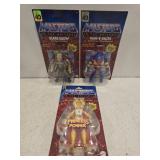 Lot of 3 NEW Masters of the Universe figurines
