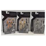 Star War The Black series collection of 3