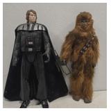 Lot of collectible star wars action figures