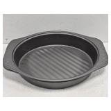 Lot of 2 Large Metal Roasting Pans