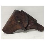 Vintage leather gun holster