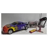 Radio controlled RC racing set
