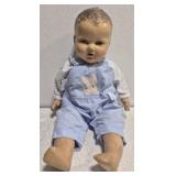 Vintage composition and cloth baby doll