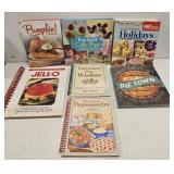 Lot of 7 Misc Dessert Cookbooks