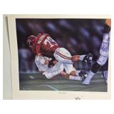 Print titled Sudden Impact AL vs AU