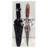 Gil Hibben Hornet Fantasy Dagger w Sheath